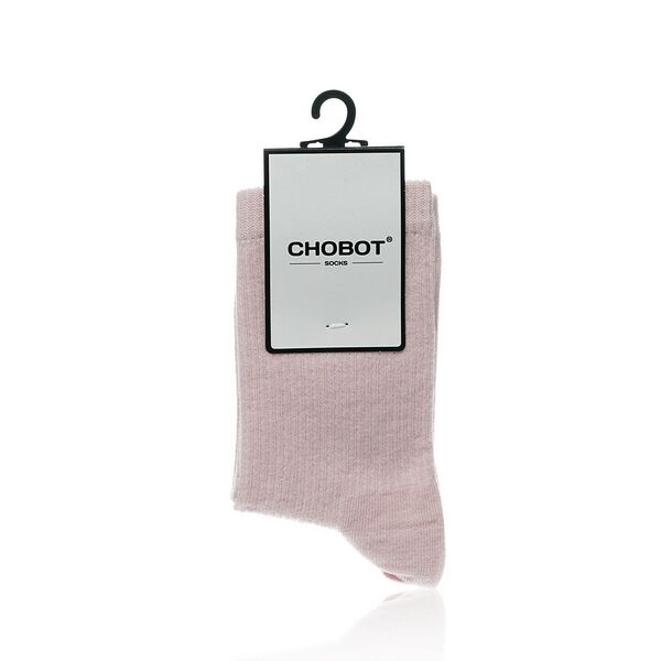 Женские однотонные носки Chobot 5221-003 , Нюдовый , р.23