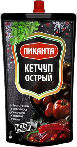 

Кетчуп Пиканта острый, 280г