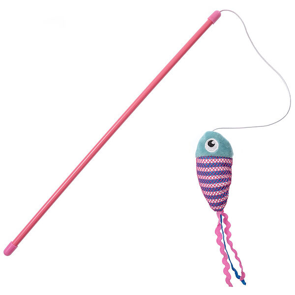 Игрушка для кошек Дразнилка Рыбка, 40 см