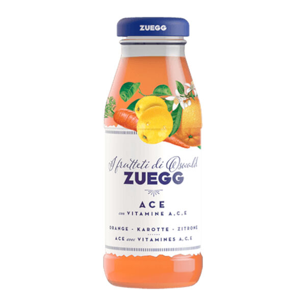 Сок Zuegg Bar с витаминами А, с, е Апельсин-Морковь-Лимон