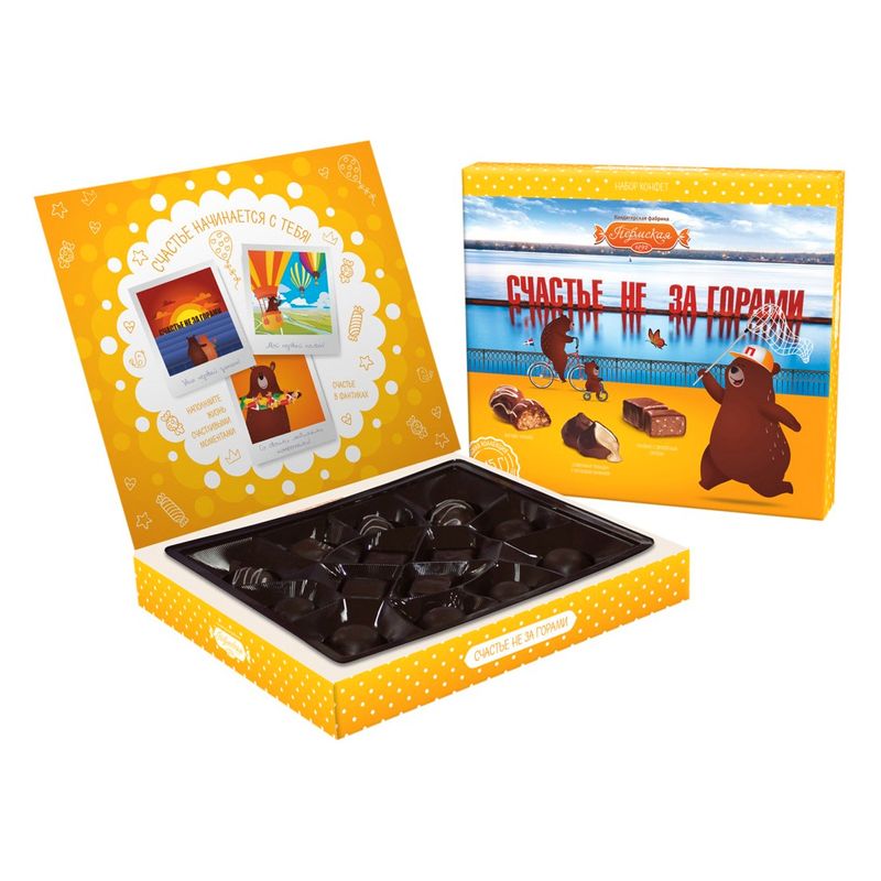 

Набор конфет КФ Пермская Счастье не за горами 215 г упаковка в ассортименте