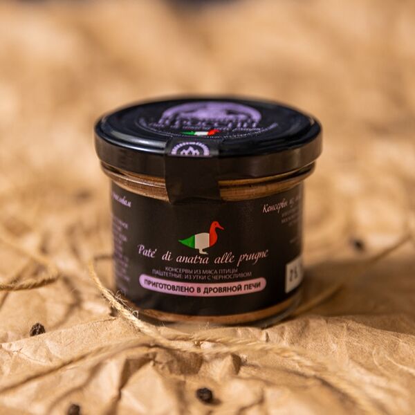 Паштет утиный с черносливом
