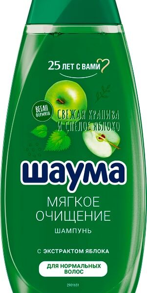 Шампунь для волос Шаума для нормальных Мягкое Очищение 370мл