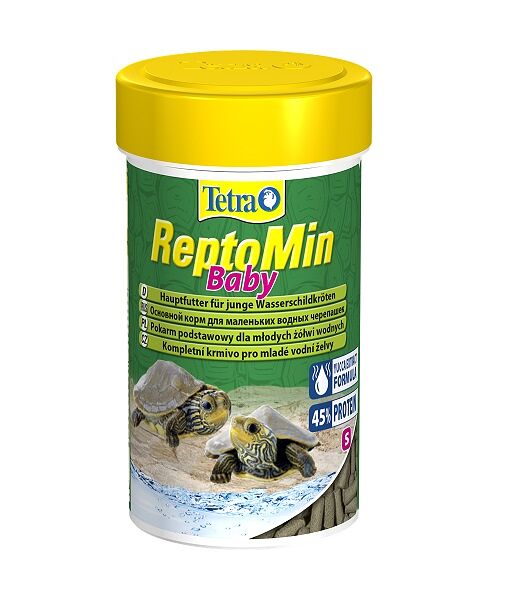 Корм для молодых черепах Tetra Repto Min Baby основной, палочки 100 мл
