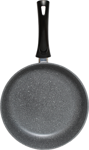 Сковорода Homeclub Stone 22см, глубокая, литой алюминий Арт. HC-22-Stn
