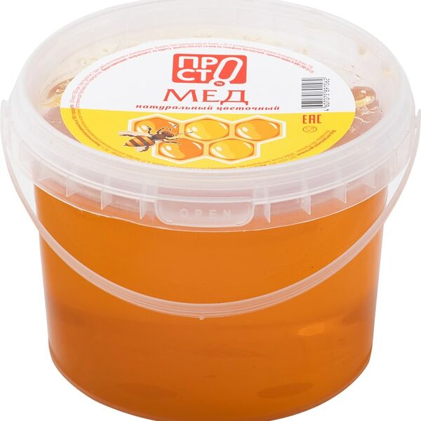 Мед ПРОСТО Цветочный 1кг