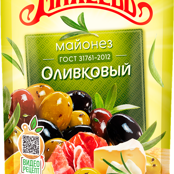Майонез Махеевъ Оливковый 50.5% 630 мл