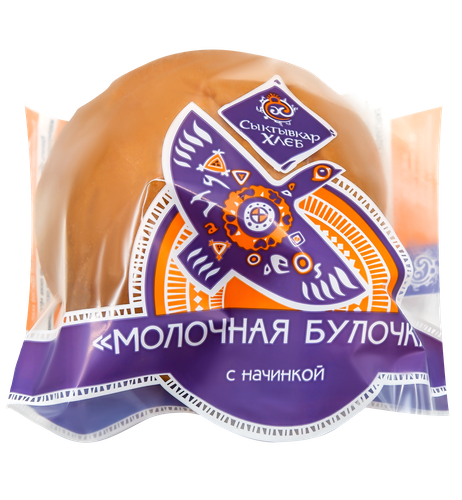 

Булочки молочные Сыктывкар Хлеб с творожной начинкой 80 г