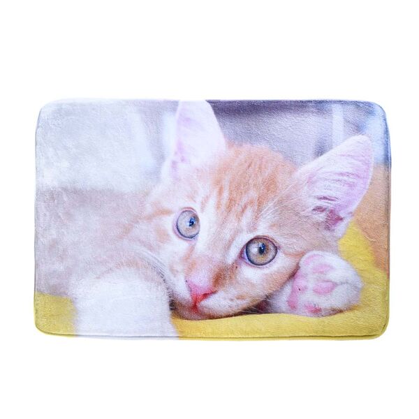 Подстилка Кошечка для кошек и собак мелких и средних пород 60х40 см цвет в ассортименте