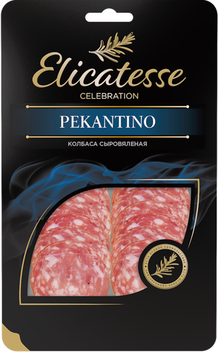

Колбаса сыровяленая Elicatesse Pekantino нарезка 100 г
