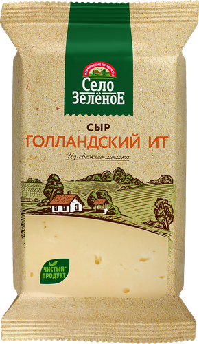 

Сыр Село Зелёное Голландский ИТ 45% 200 г