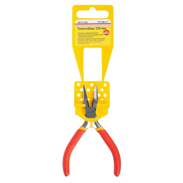 Тонкогубцы Мини, 180 мм