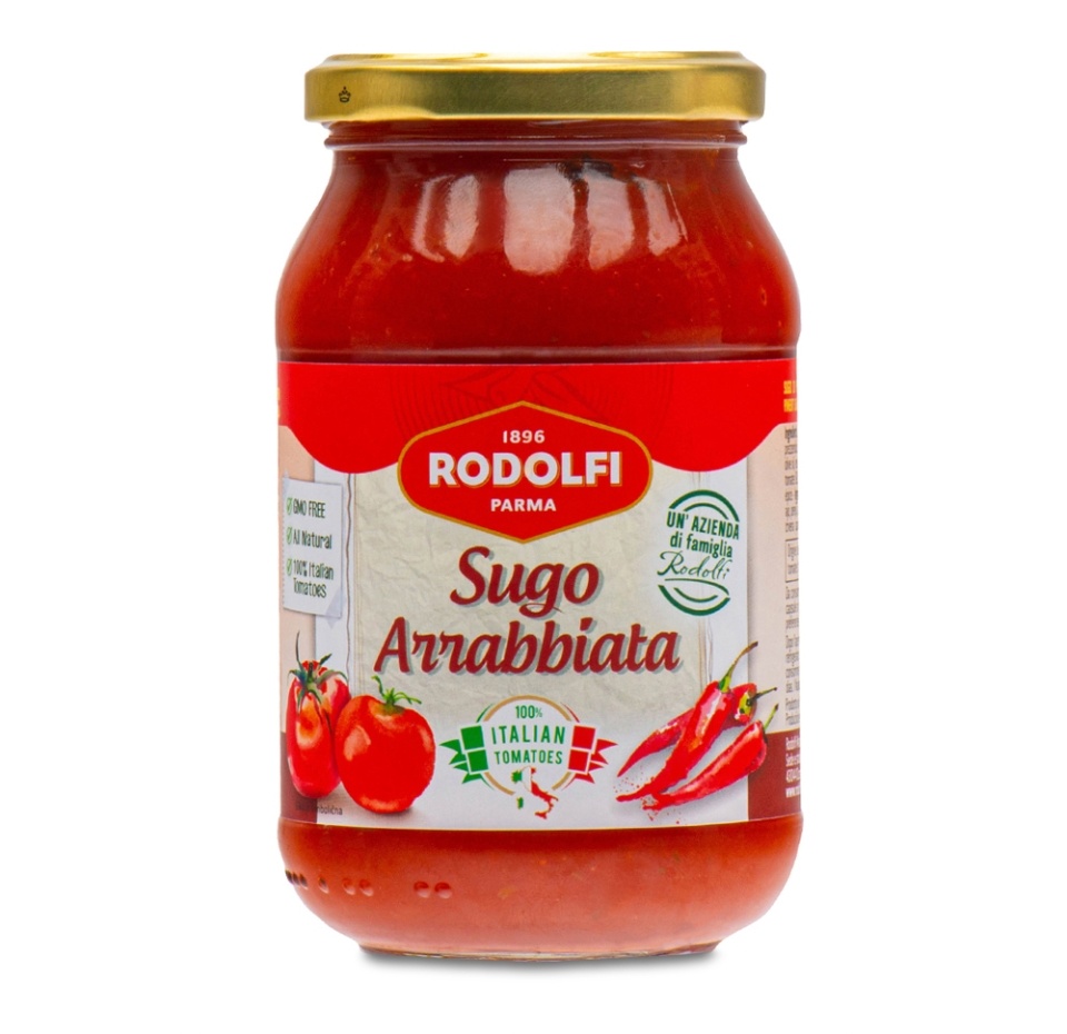 

Соус Rodolfi Sugo Arrabbiata томатный 400 мл