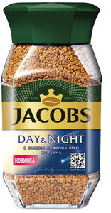 Jacobs Day&Night Кофе декаф раств сублим в Магнит со скидкой –40%