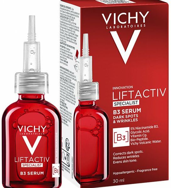 Cыворотка Vichy Liftactiv Specialist B3 с витамином B3 против пигментации и морщин 30 мл