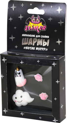 

Наполнение для слайма Slimer Шармы Котик муррр 4 шт.