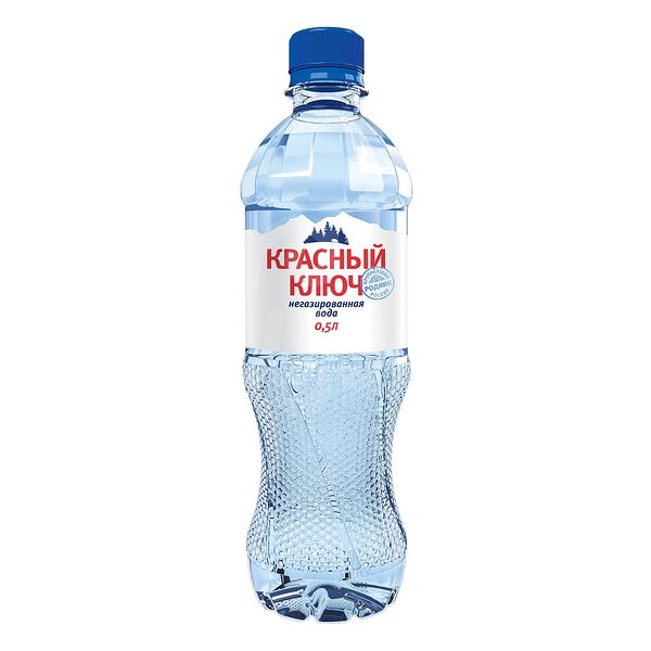 Вода Красный Ключ 0.5л б/газ