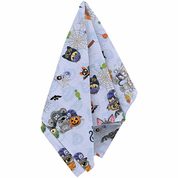 Полотенце Гретта Романтика Весёлый Хэллоуин рогожка, 40х60 см