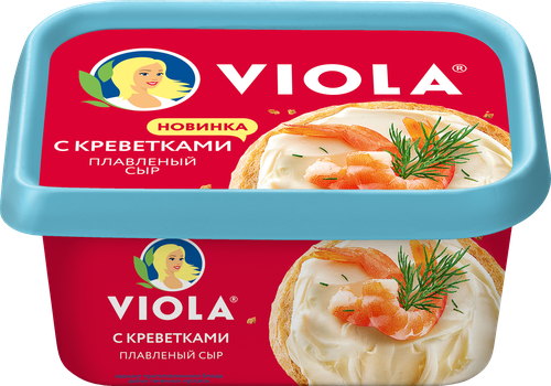 

Сыр плавленый Viola с креветками 35% 400 г