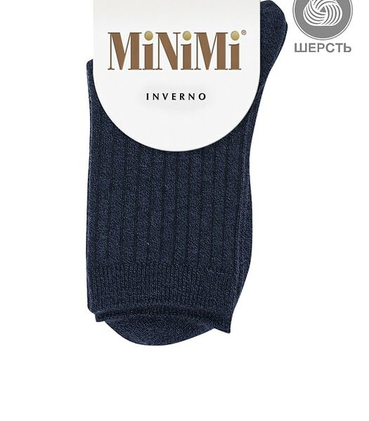Носки женские MiNiMi Inverno Меланж Nero Черные Размер 35/38