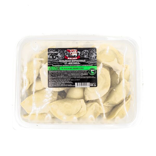 Пельмени фирменные от Мясника 0,5 кг