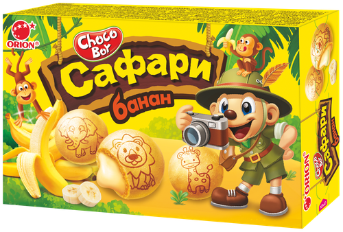 

Печенье Choco Boy Сафари Банан 42 г