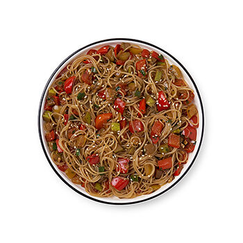 Лапша стеклянная Уже готово с овощами в соусе, Taste of, 300 г 