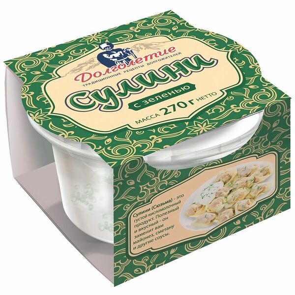 Соус Сулини Долголетие с зеленью 6-8%, 270г
