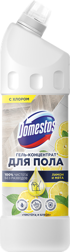 Средство чистящее Domestos Чистота и Блеск для мытья пола и других поверхностей Лимон и мята 1л