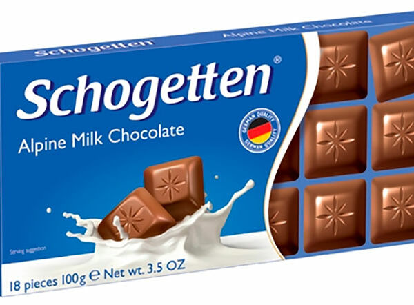 Шоколад Schogetten Альпийский молочный