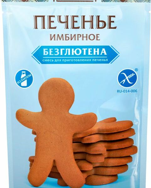 Смесь для выпечки Тестовъ Имбирное печенье без глютена