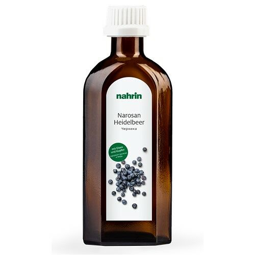 Nahrin Narosan витаминный комплекс с железом и медью 500 мл черника