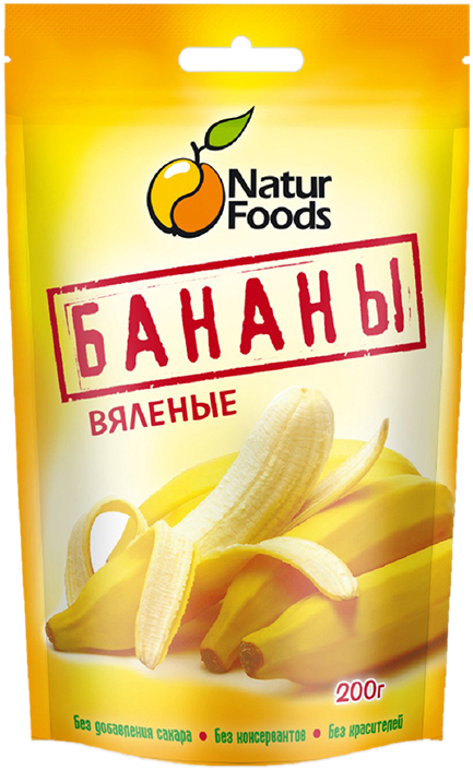 

Бананы Naturfoods вяленые