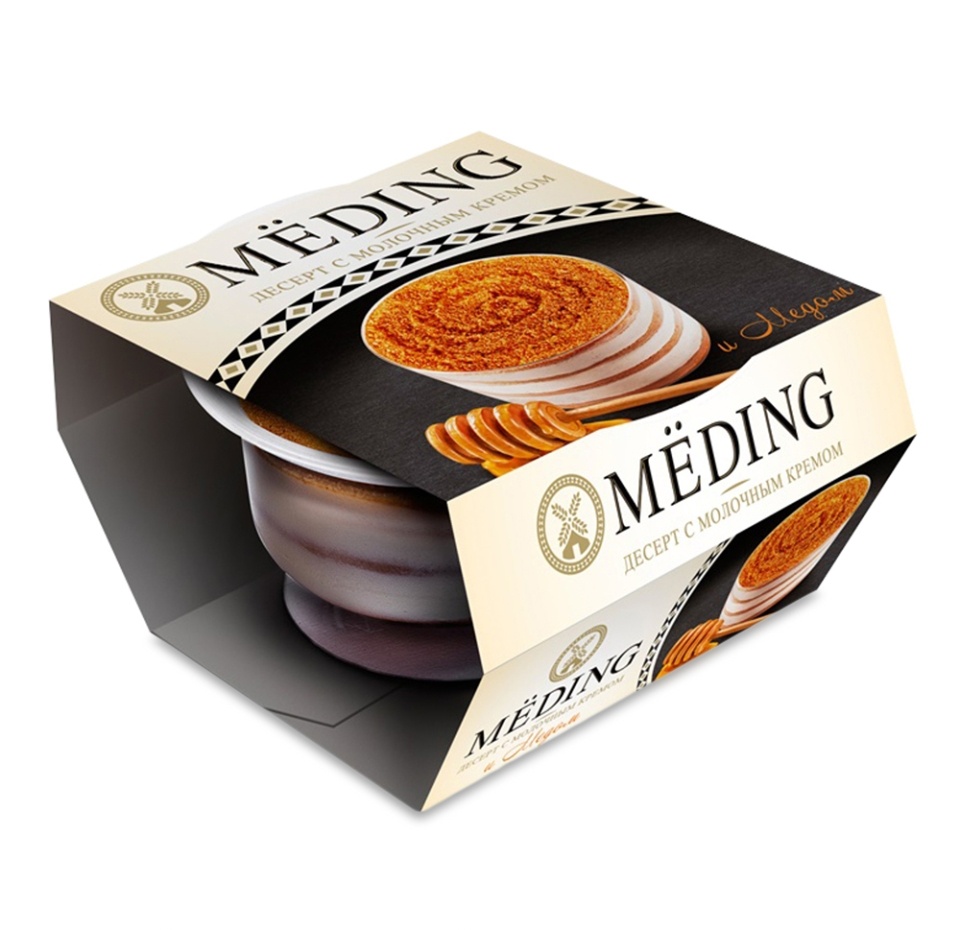 

Десерт с молочным кремом и мёдом 9,7%, Мёding, 85 г, Россия, БЗМЖ