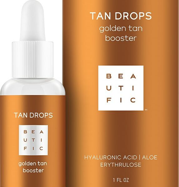 Капли-концентрат для лица Beautific Tan Drops с эффектом загара 30мл