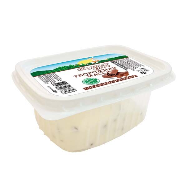 Творожная масса Вкусный День 9% 180гр Шоколадная крошка контейнер