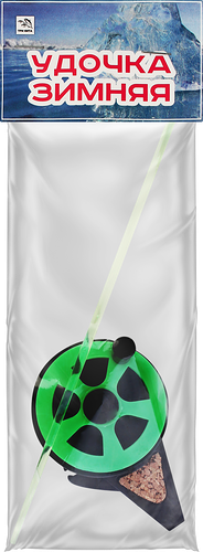 Удочка зимняя Балалайка УС-3, хлыст из поликарбоната, в ассортименте