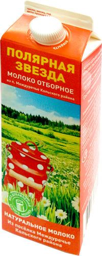 

Молоко Полярная звезда пастеризованное питьевое 3.4-3.8% 1000 мл
