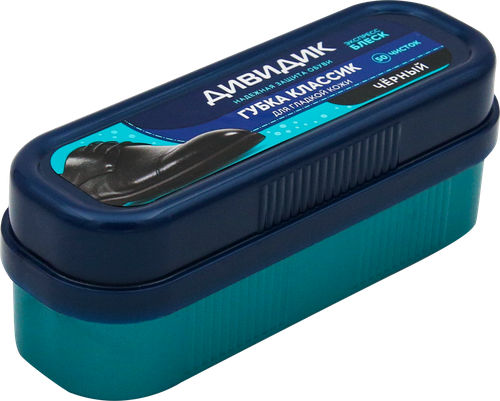 

Губка для обуви Дивидик Классик черная 30 г