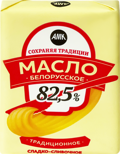 

Масло сливочное Сохраняя традиции 82.5%, без змж, 180 г