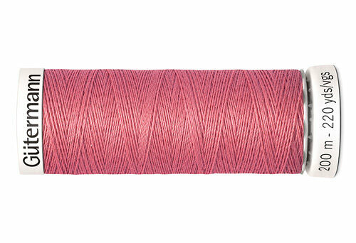 748277 Нить Sew-all для всех материалов, 200м, 100% п/э Gutermann(984 кораллово-розовый)