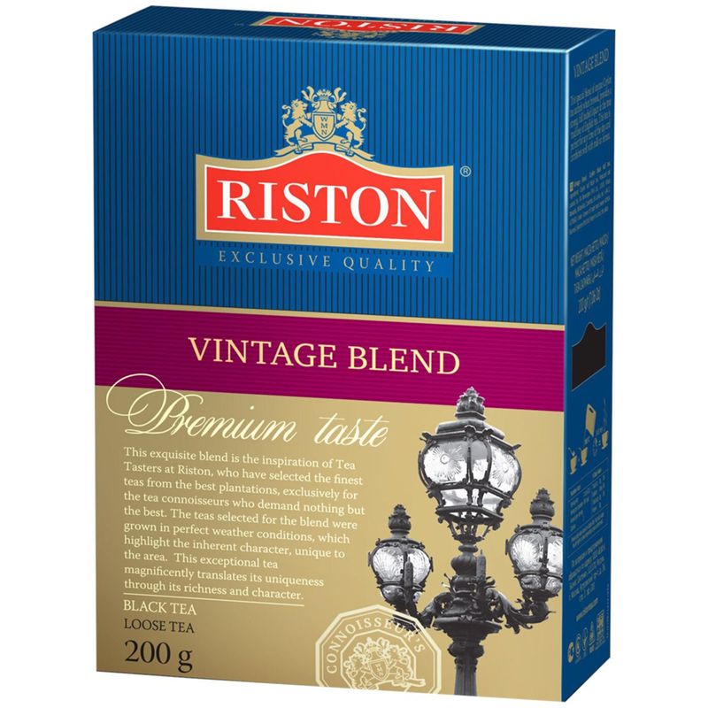 

Чай черный Riston Vintage Blend листовой 200 г
