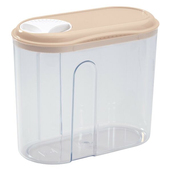 Емкость для сыпучих продуктов с дозатором Phibo, 1 л, пластик, в ассортименте