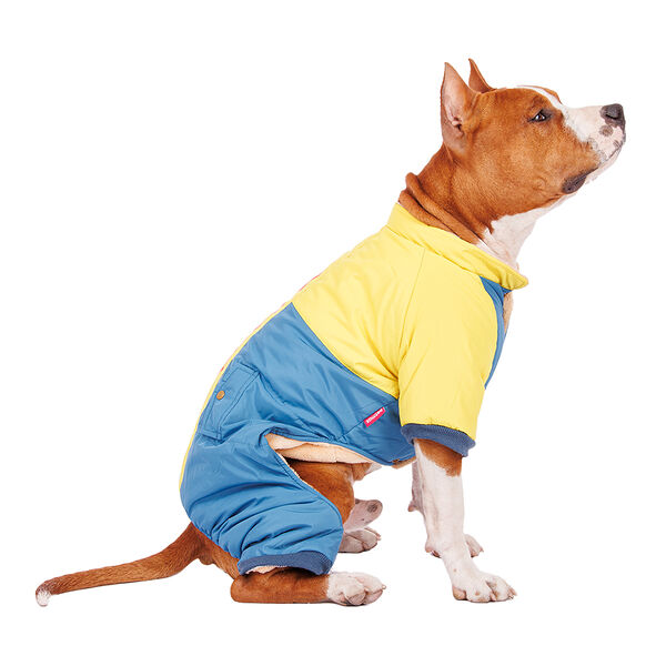 Комбинезон для собак 2XL голубой (унисекс)