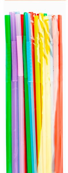 Трубочки Paterra Фантазия с длинным изгибом 20 шт