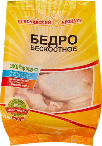 Бедро Ц/Б ЯРОСЛАВСКИЙ БРОЙЛЕР бескостное охл вес до 1.0кг