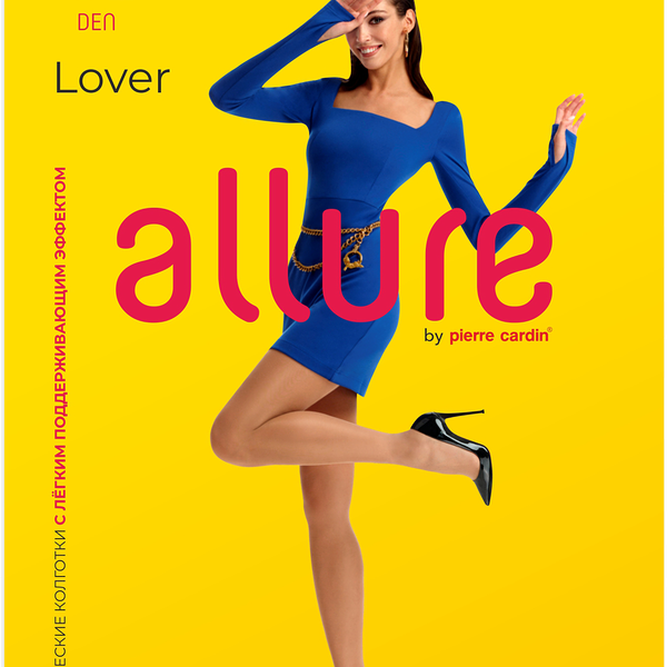 Колготки женские Allure Lover 40 черные р3