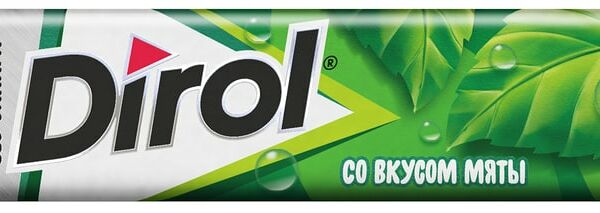 Жевательная резинка Dirol Мята 13.6г