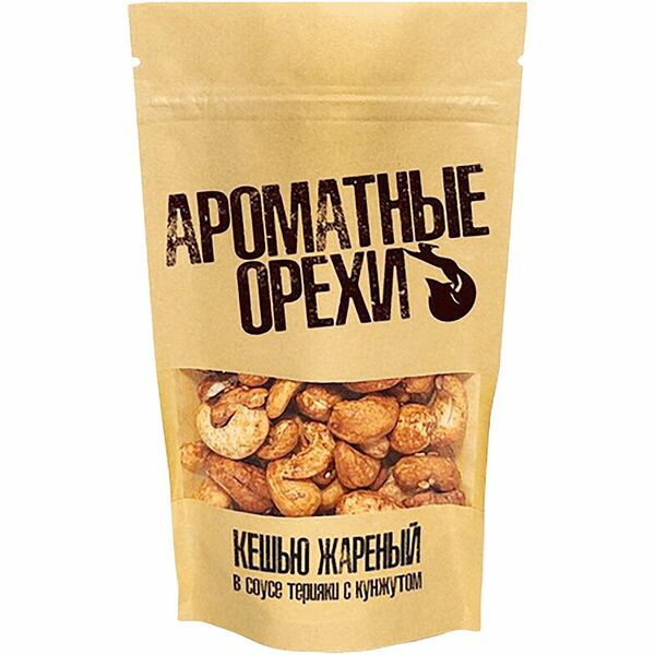 Кешью жареный в соусе терияки с кунжутом Ароматные орехи 113г