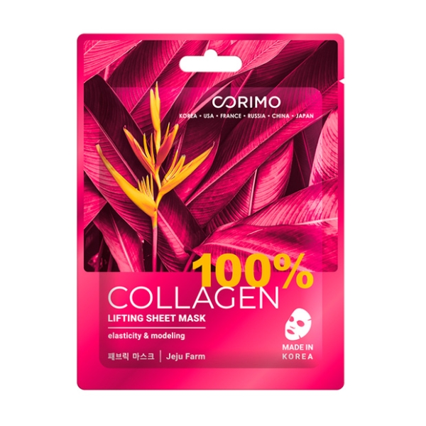 

Маска для лица Corimo Лифтинг 100% collagen 22 г